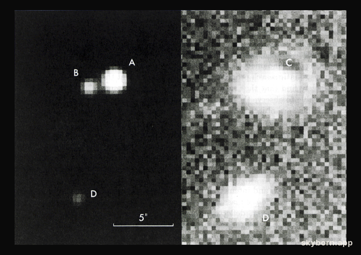 The gravitational lens system UM673