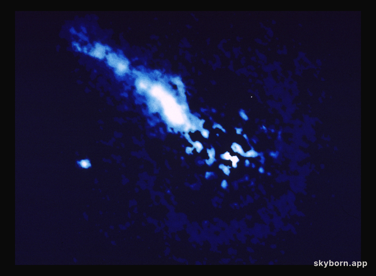 Braided galactic jet