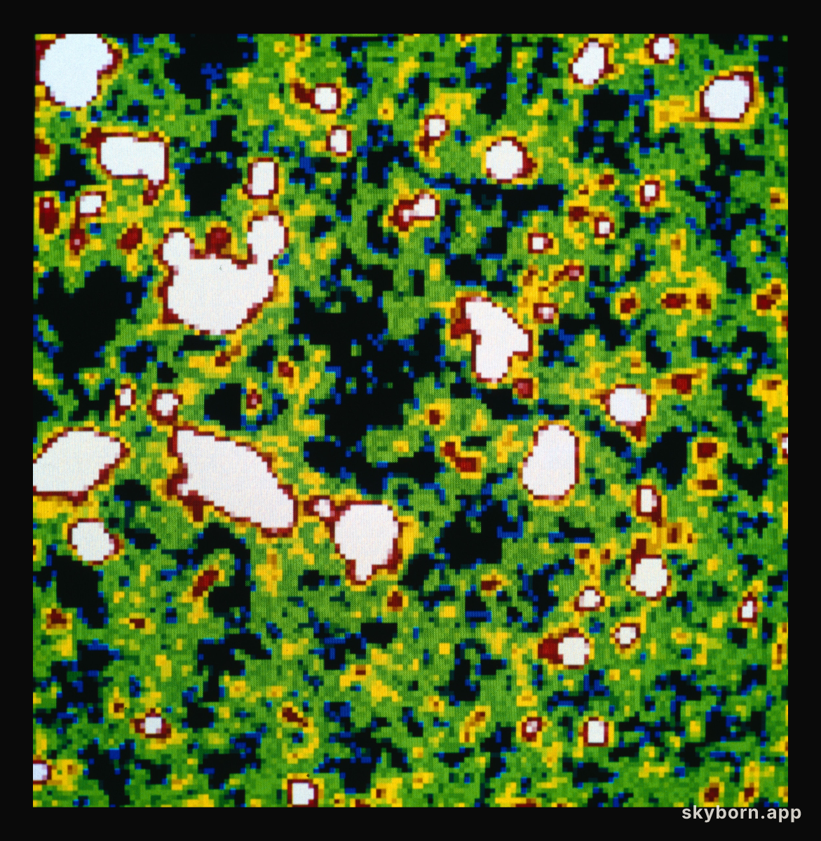 NTT deep field image of "empty" sky