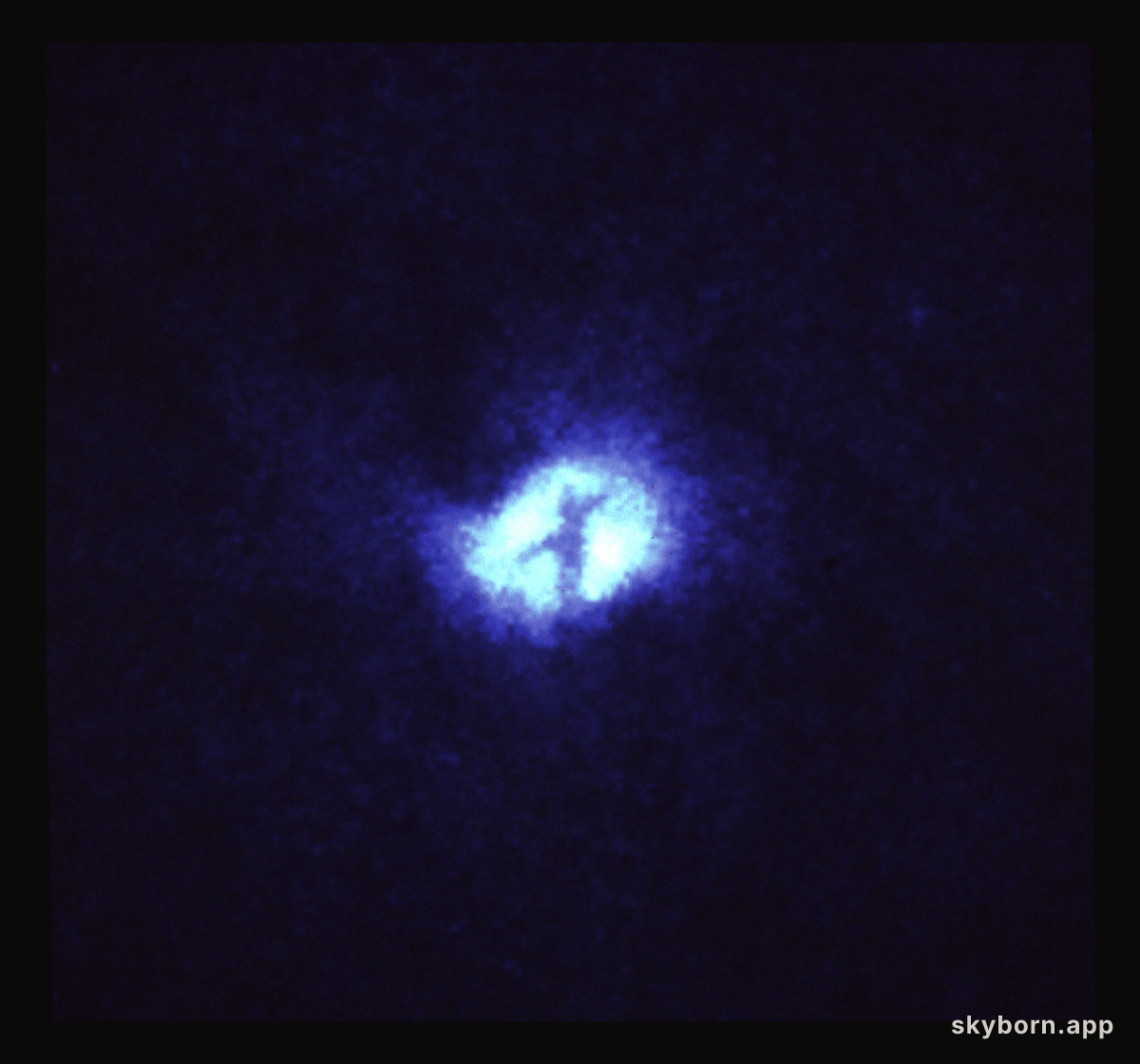 Blue galaxy