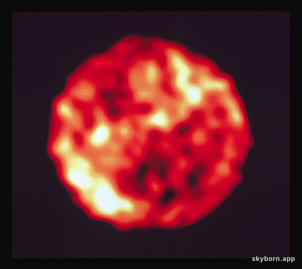 NASA Hubble Space Telescope High Resolution Uv Image of Jupiter's Satellite Io