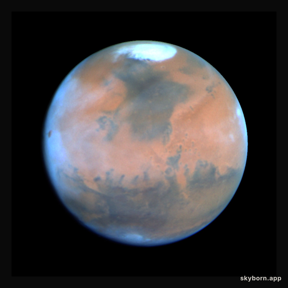 Mars at Opposition 1995 (sol)