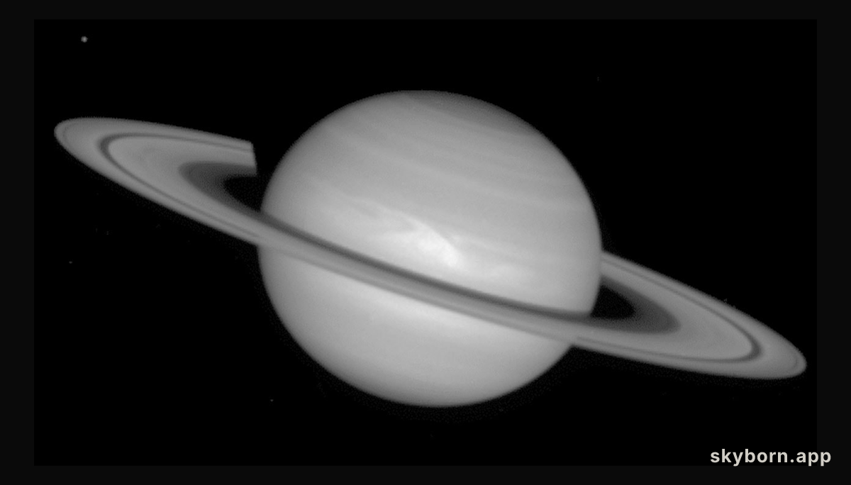 Saturn ring-plane crossing