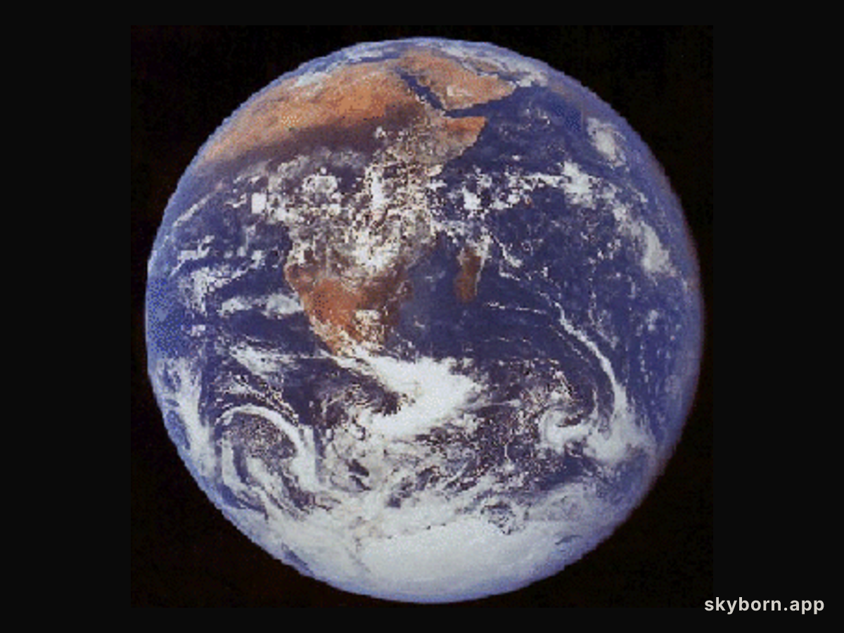 Earth from Apollo 17