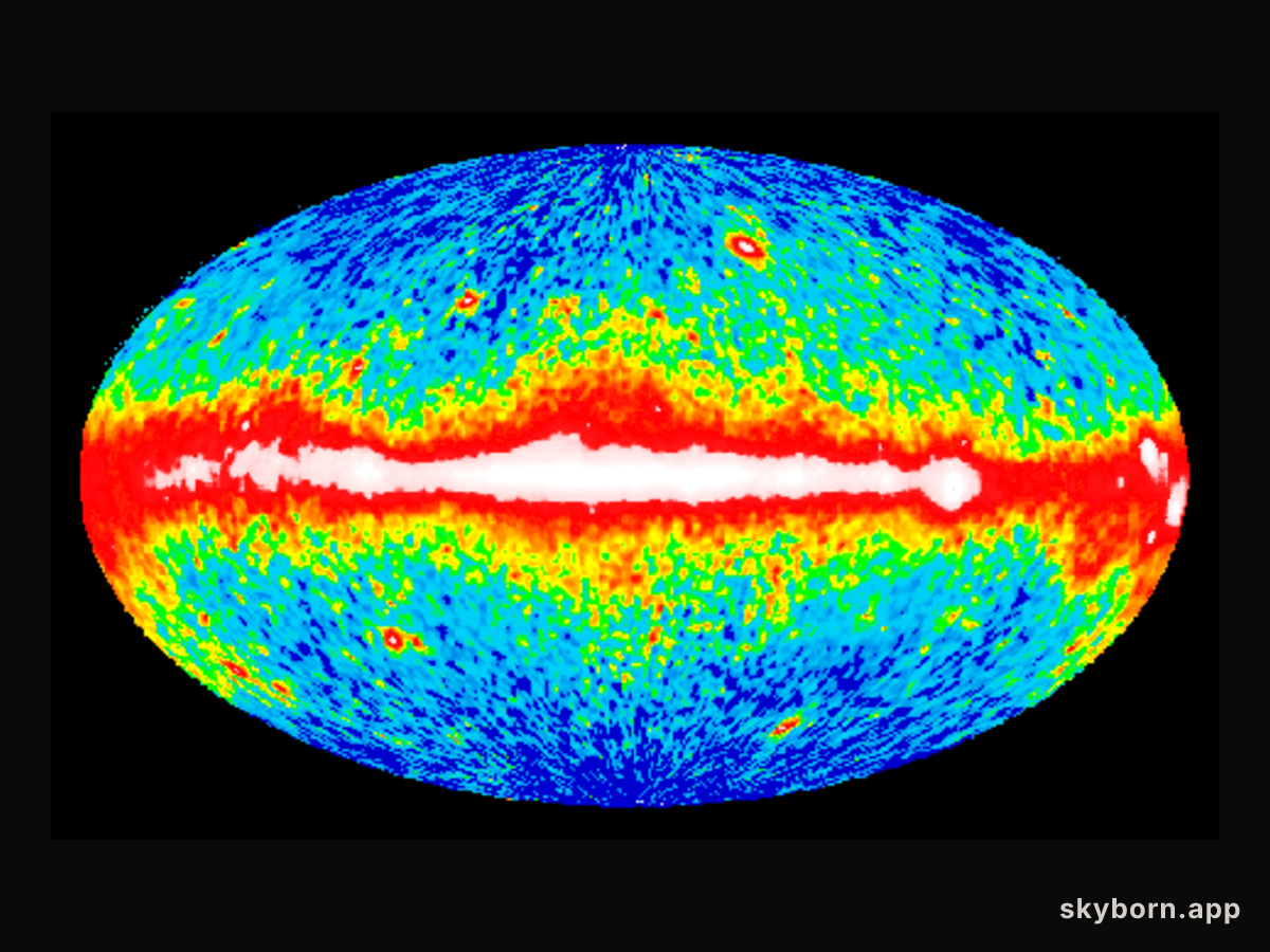 Gamma Ray Sky Map