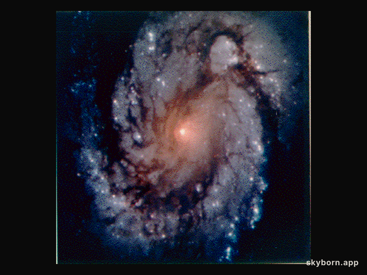 Spiral Galaxy M100