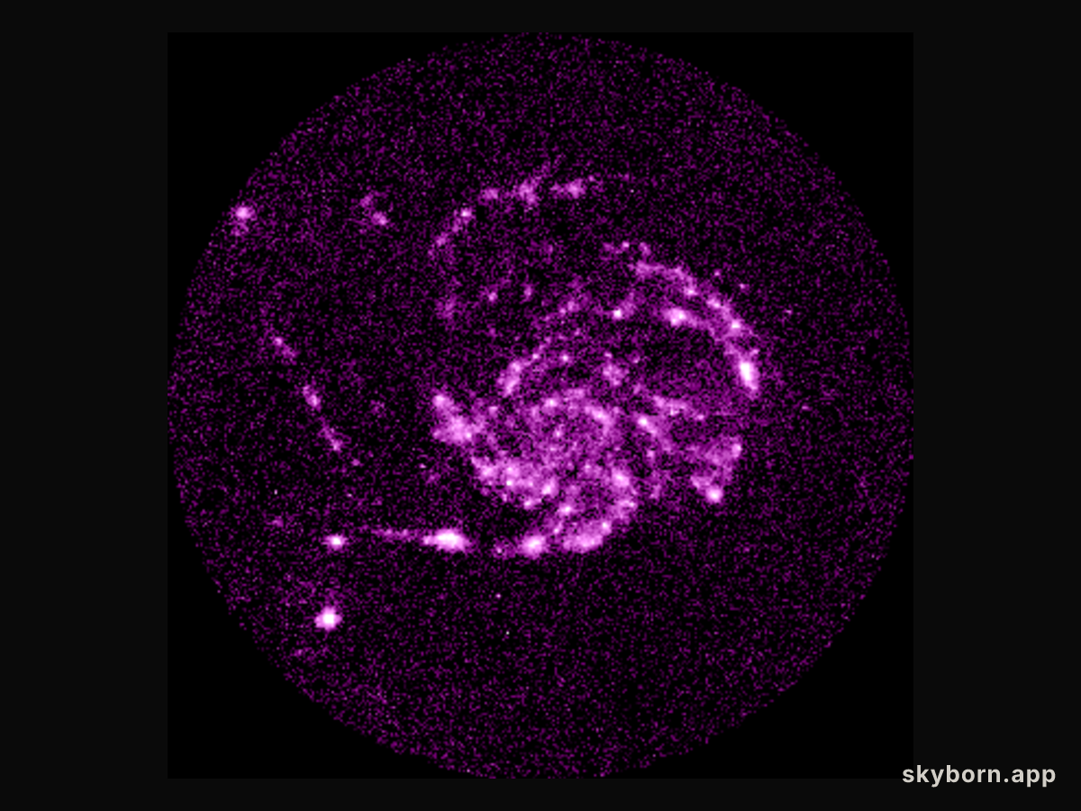 An Ultraviolet Image of M101