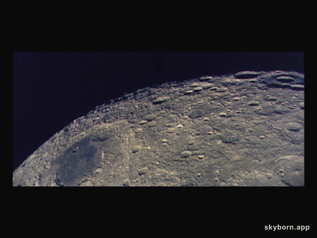 Lunar Farside from Apollo 13