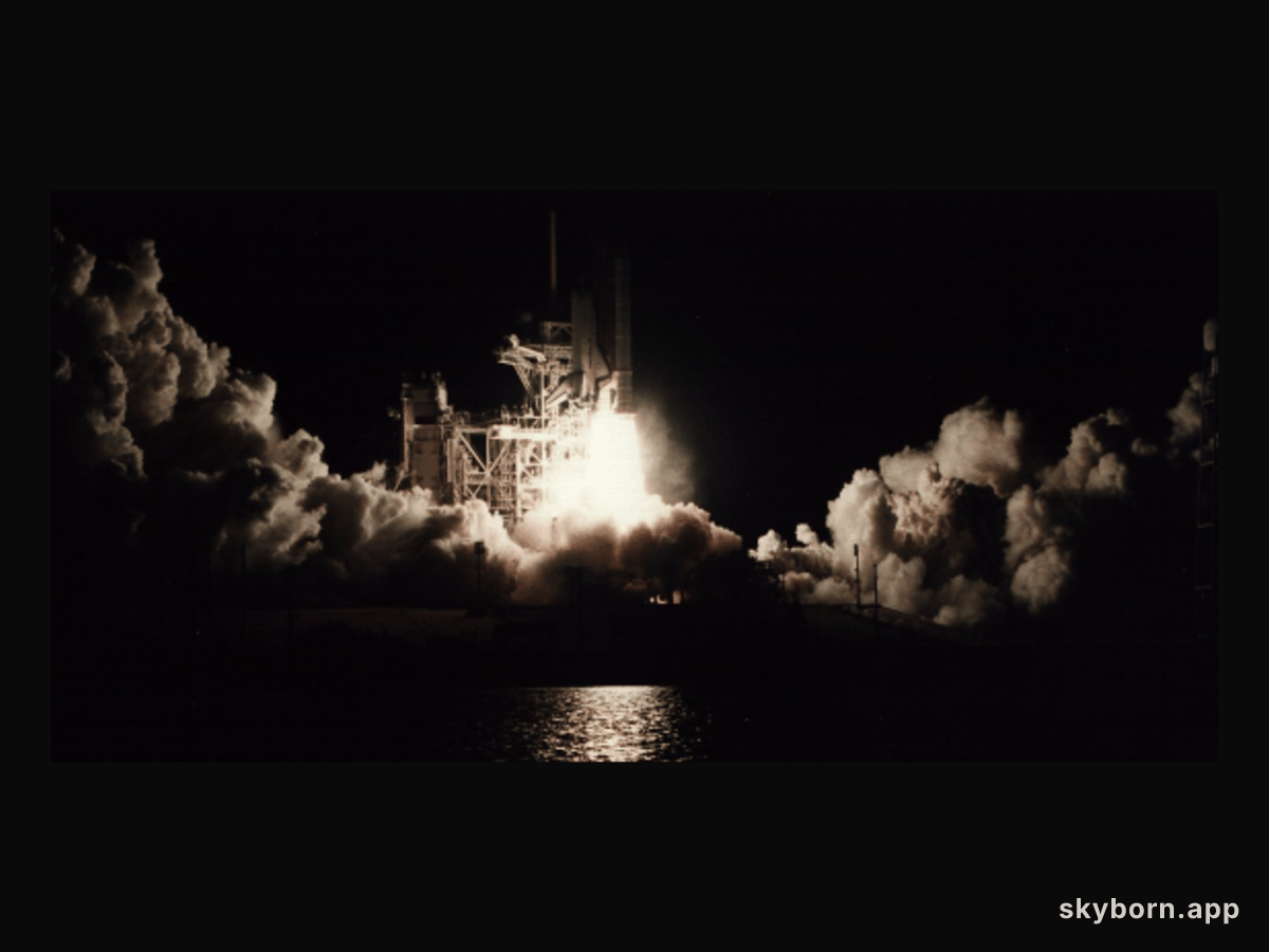 Night Launch of Endeavour