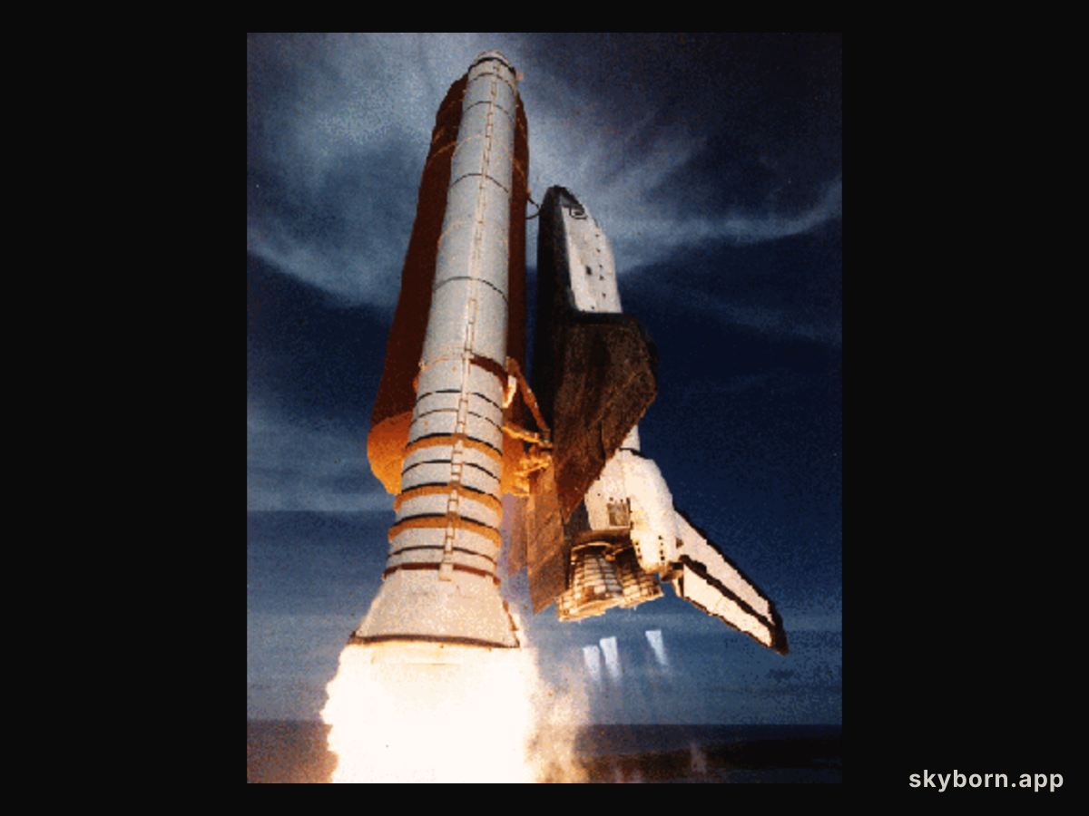 Challenger Launches Spacelab 2