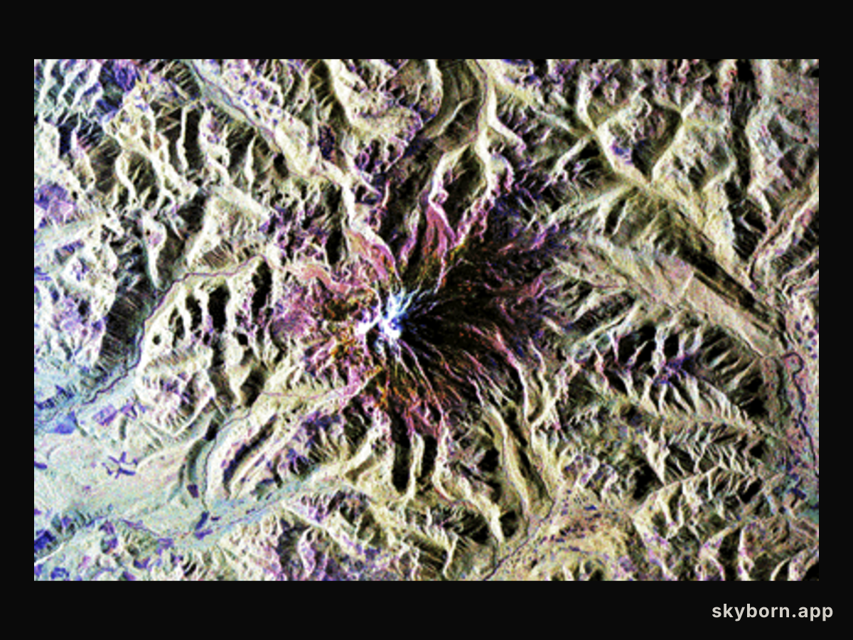 A Radar Image of Planet Earth