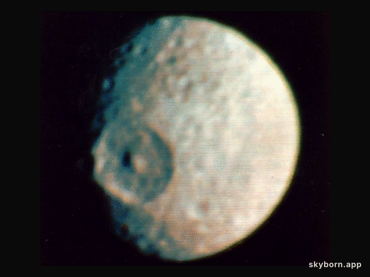 Mimas: Small Moon with A Big Crater