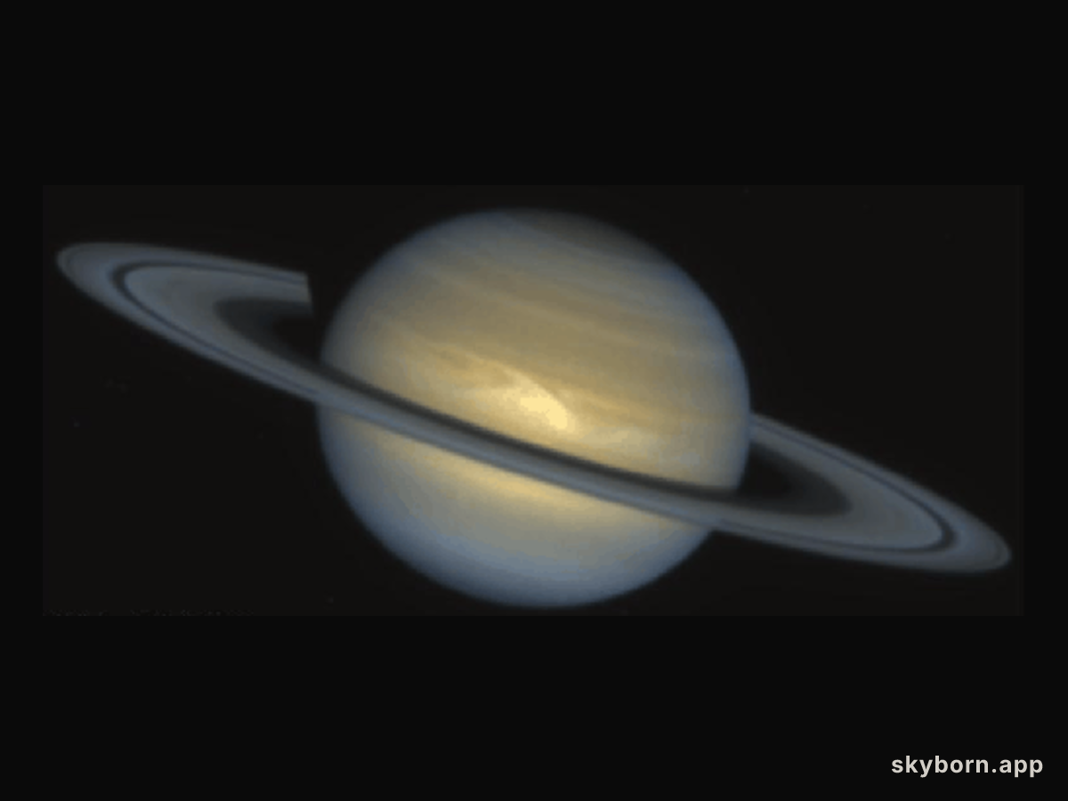 A Storm on Saturn