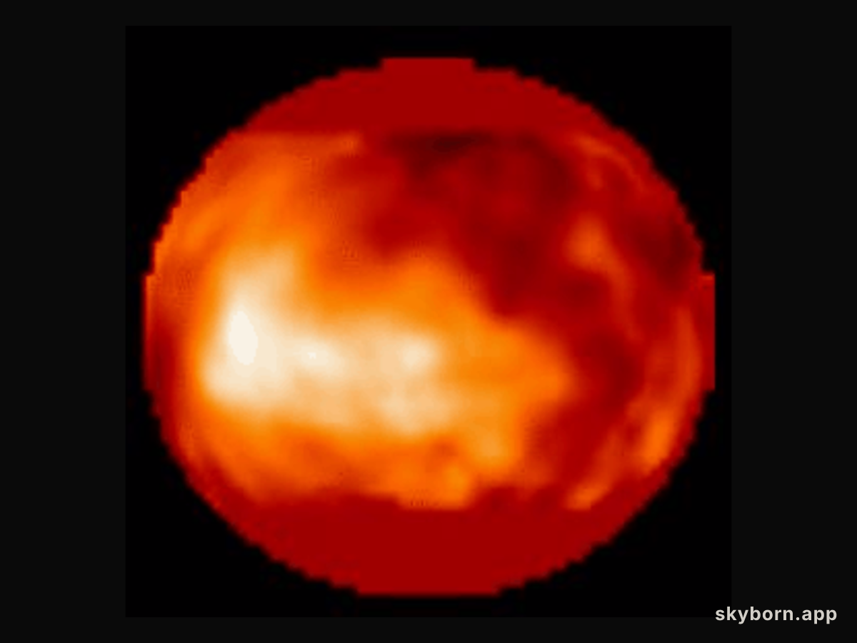 A Glimpse of Titan's Surface