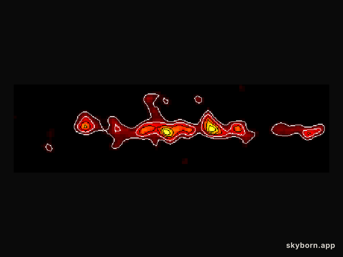 Radioactive Clouds in the Milky Way