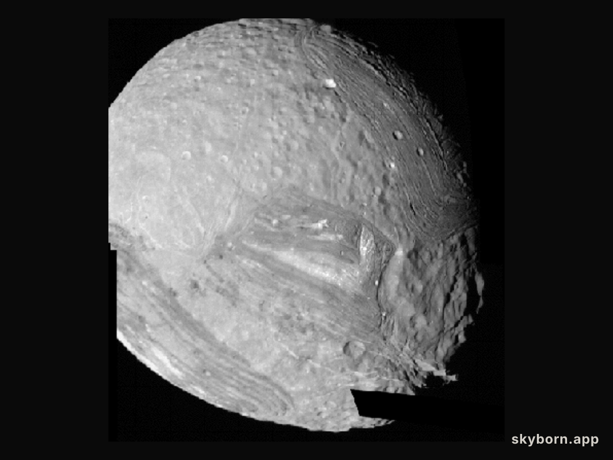 Uranus' Moon Miranda