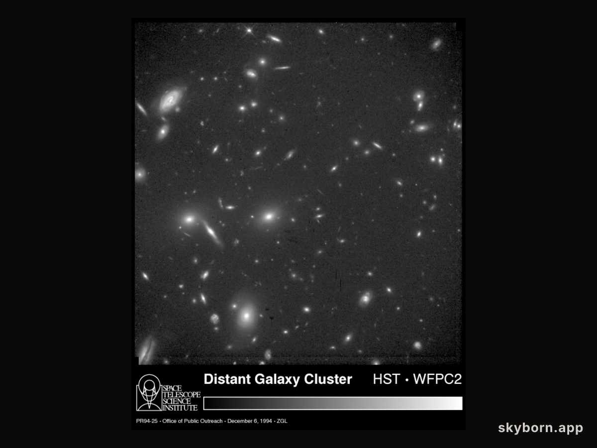A Distant Cluster of Galaxies