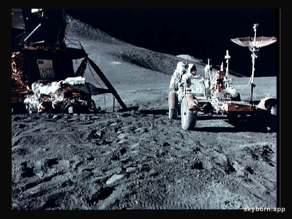 Apollo 15: Driving on the Moon