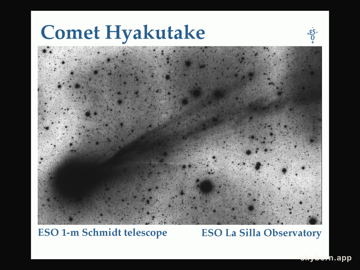 Here Comes Comet Hyakutake