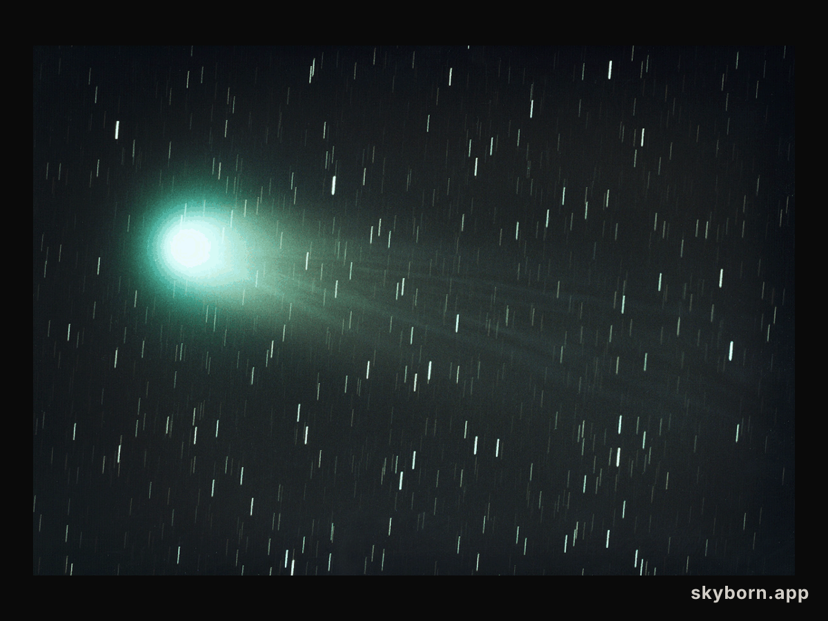 Comet Hyakutake's Closest Approach