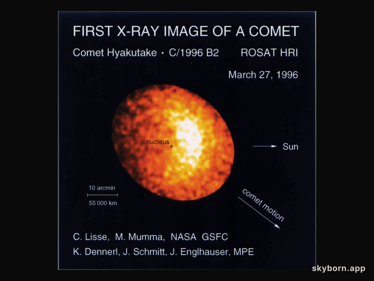 Unexpected X-rays from Comet Hyakutake
