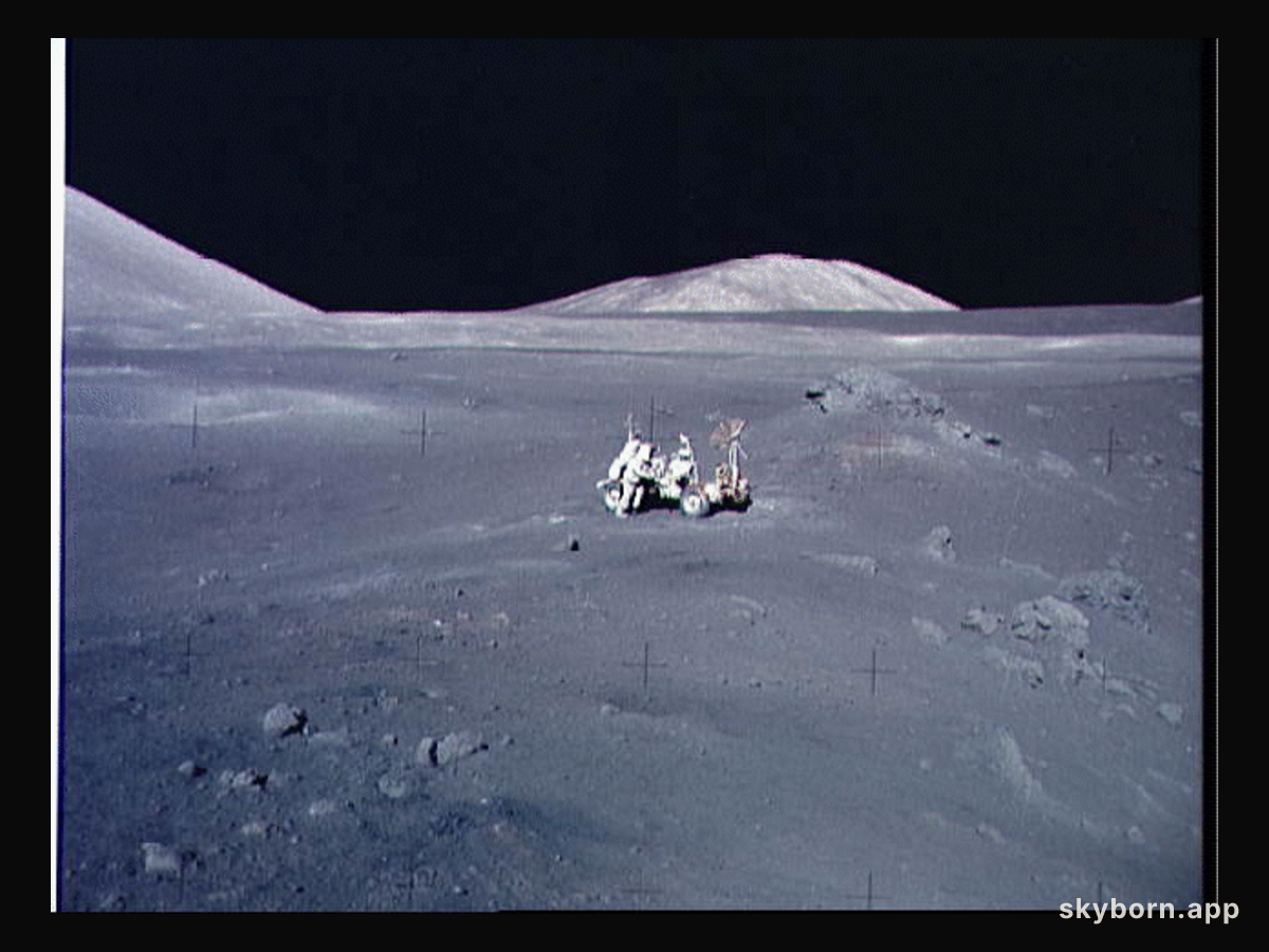 Apollo 17 Lunarscape: A Magnificent Desolation