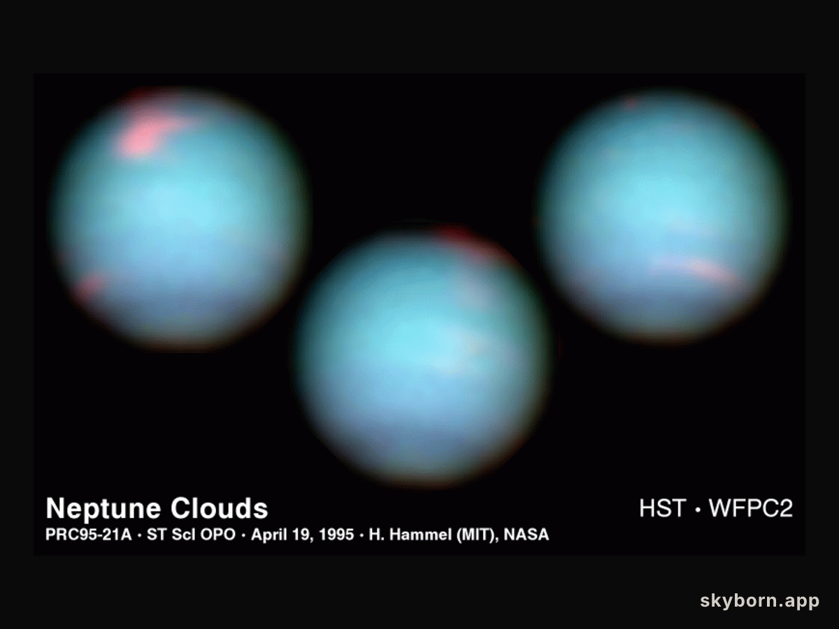 The Clouds of Neptune