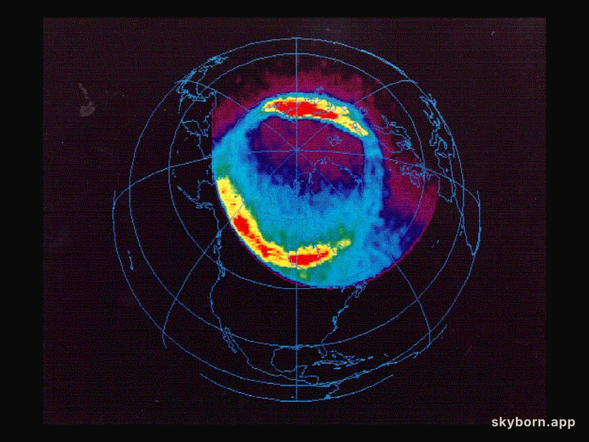 Aurora Crown the Earth