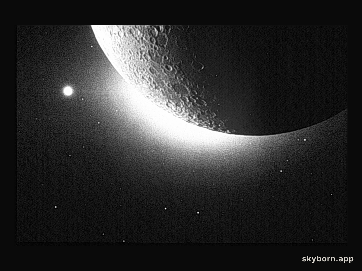 Sunshine, Earthshine at the Lunar Limb