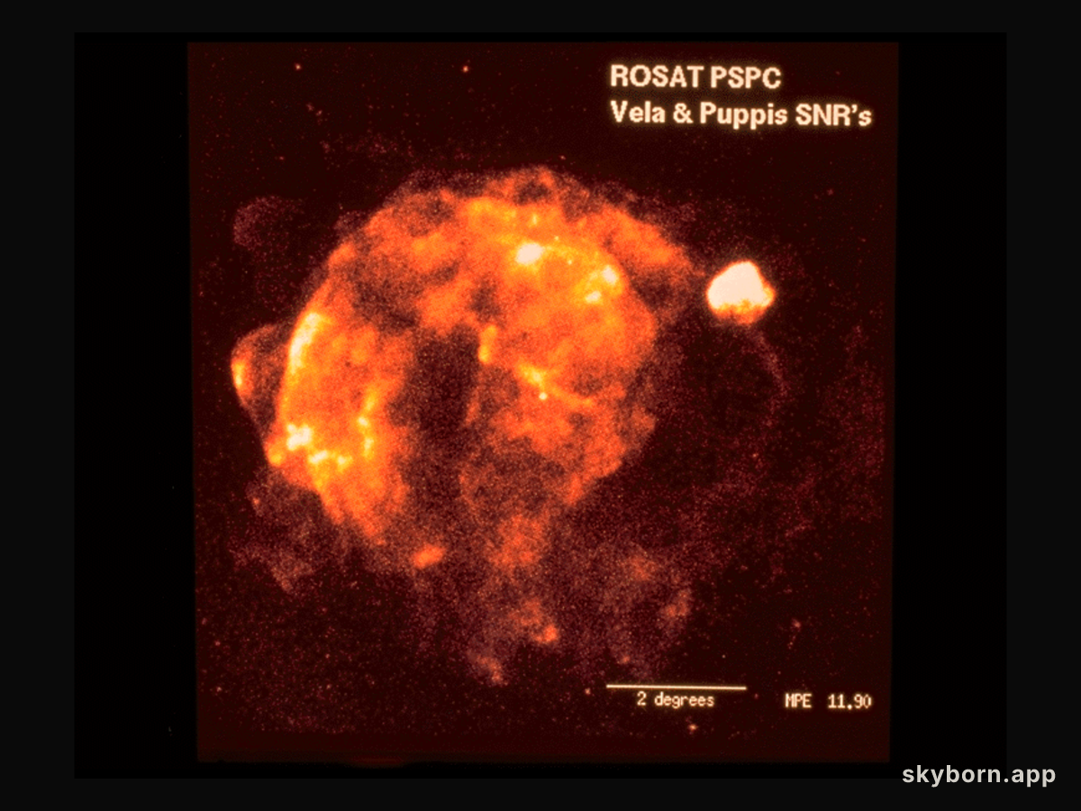 Vela Supernova Remnant in X-ray
