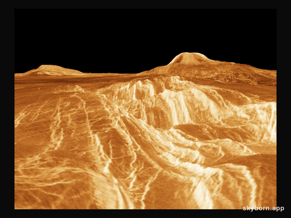 A View from Venus: Rift Valley