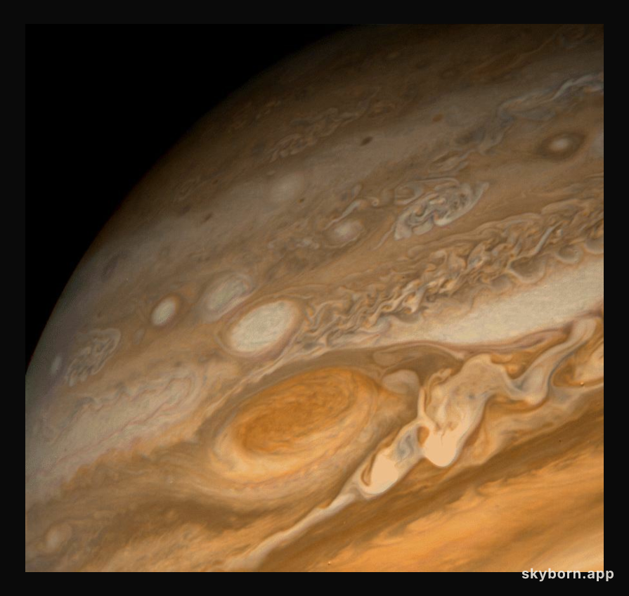 Jupiter's Colorful Clouds