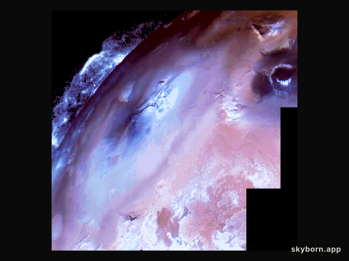 Erupting Volcanoes on Io