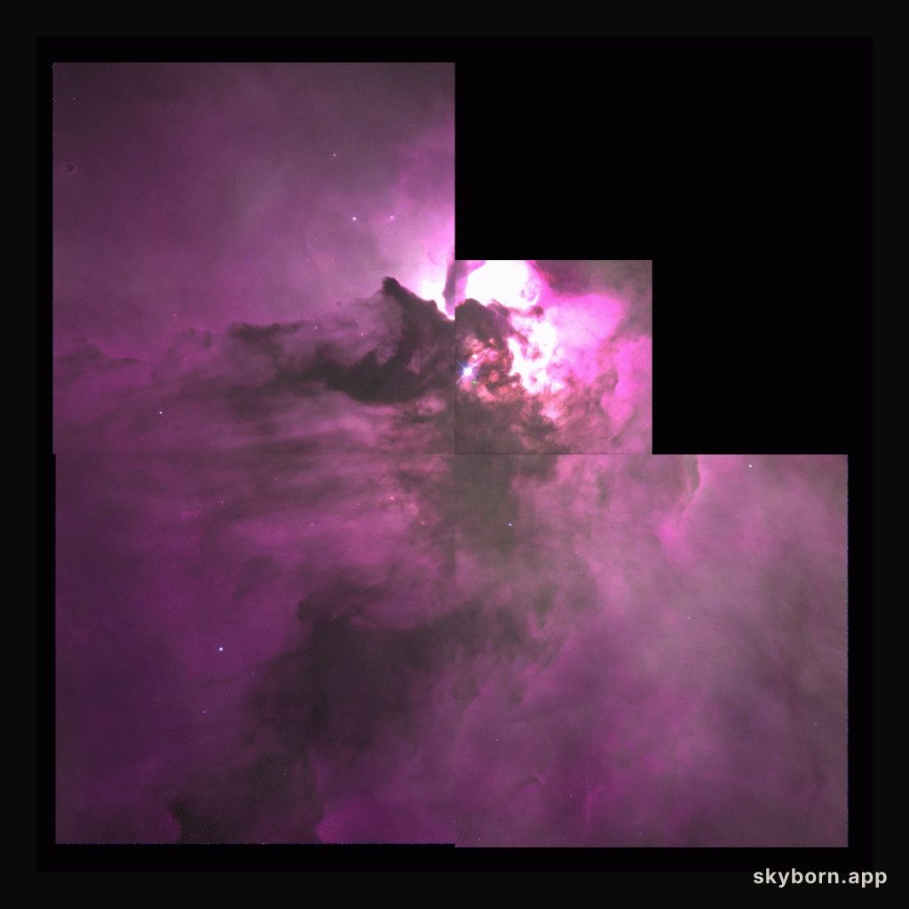 A Close-Up of the Lagoon Nebula