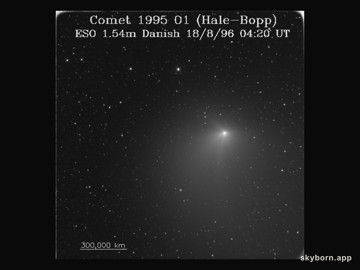 Comet Hale-Bopp Fades