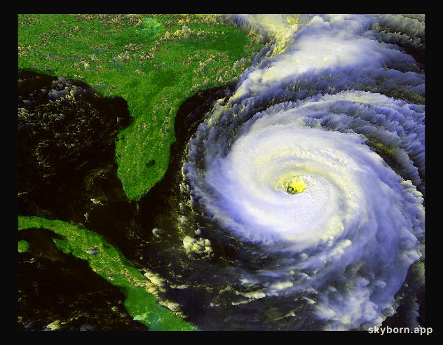 Hurricane Fran's Approach