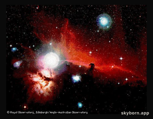 Orion's Horsehead Nebula 
Credit: