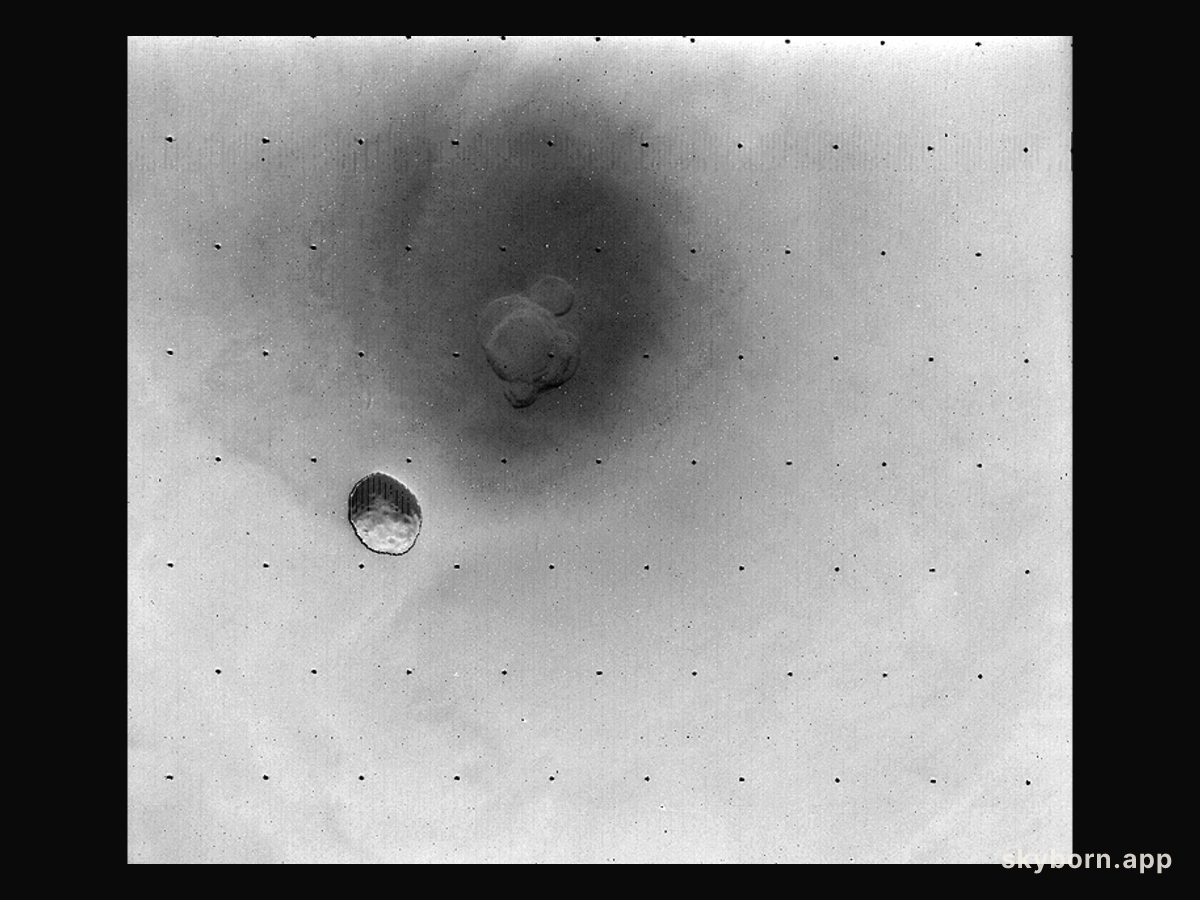 Phobos Over Mars