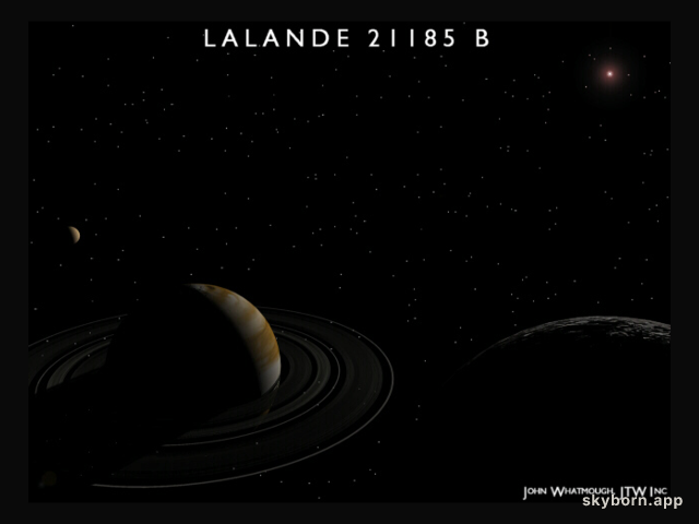 Lalande 21185: The Nearest Planetary System?
