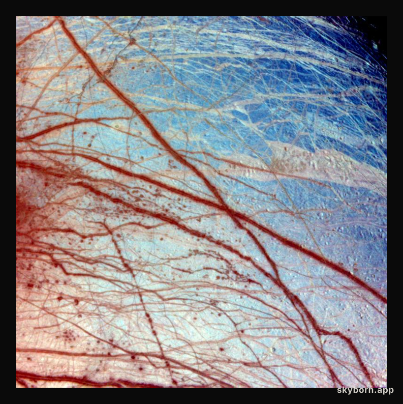 The Cracked Ice Plains of Europa