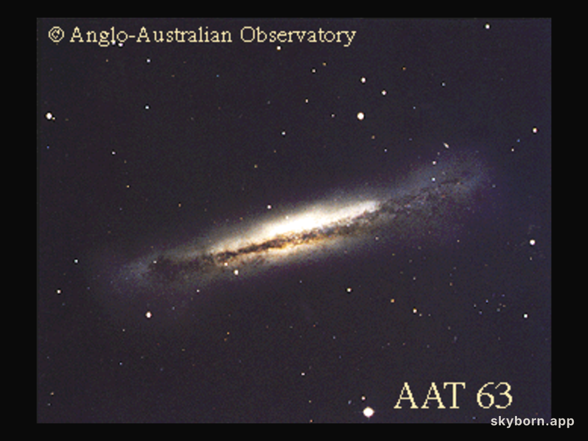 Spiral Galaxy NGC 3628 Edge On
Credit: