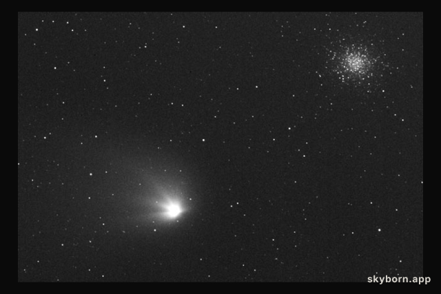 Comet Hale-Bopp Passes M14
Credit and Copyright: