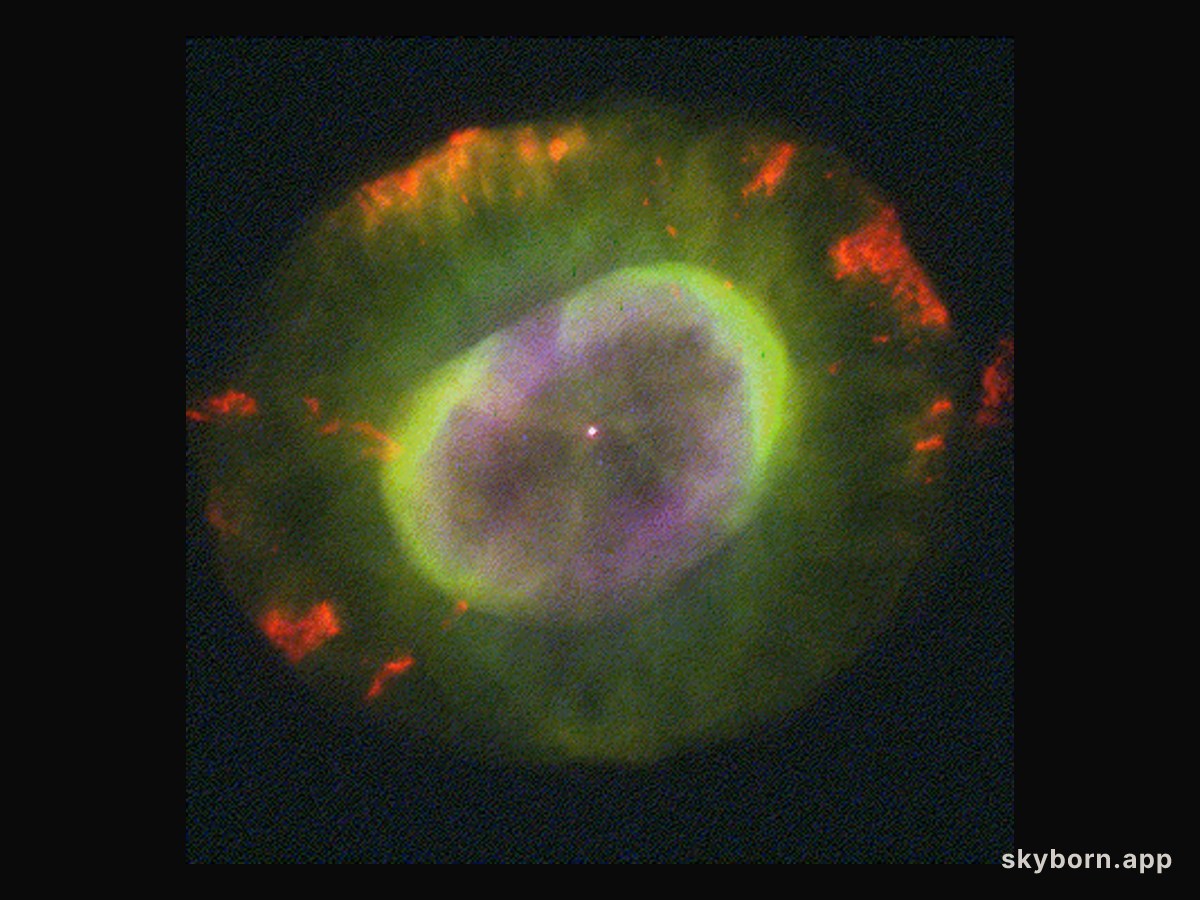 The Blue Snowball Planetary Nebula
Credit: