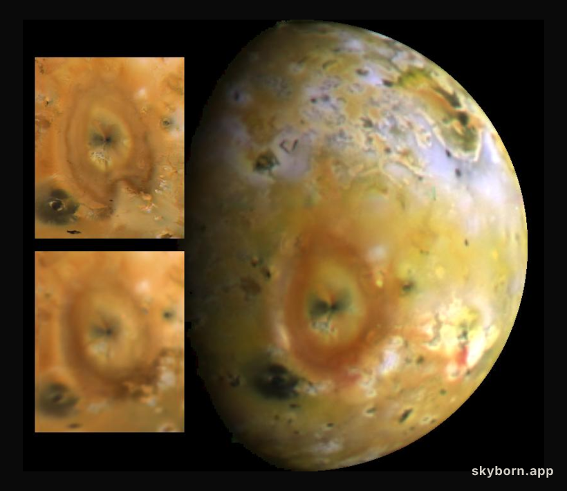 Io's Giant Volcano Pele
Credit:
