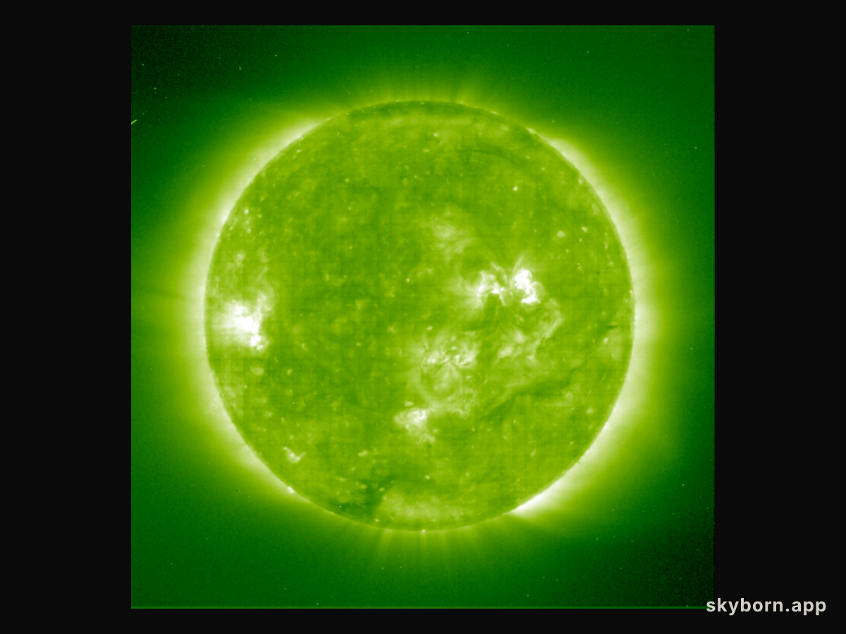Sun and Winter Solstice 1996
Credit: