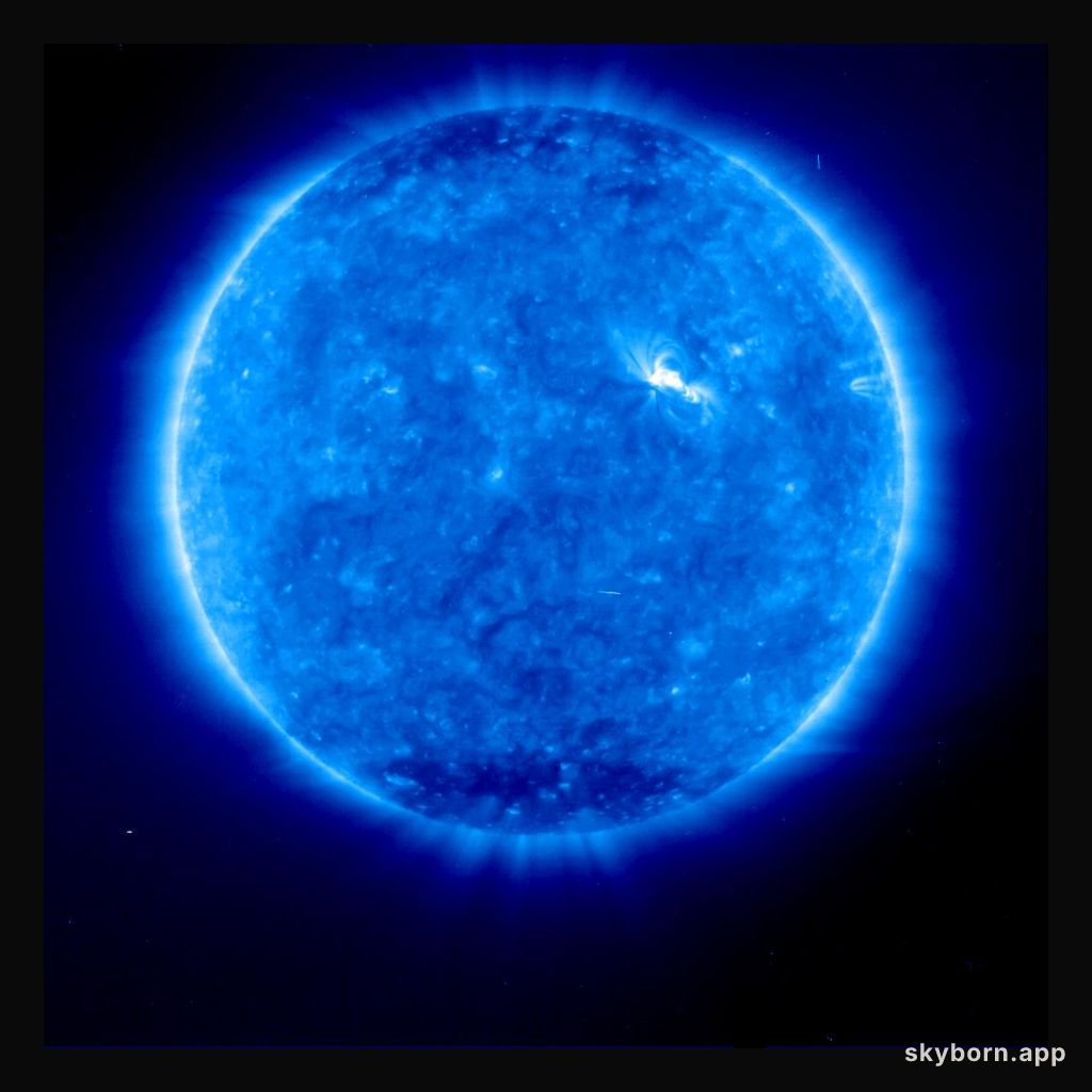 Blue Sun Glaring