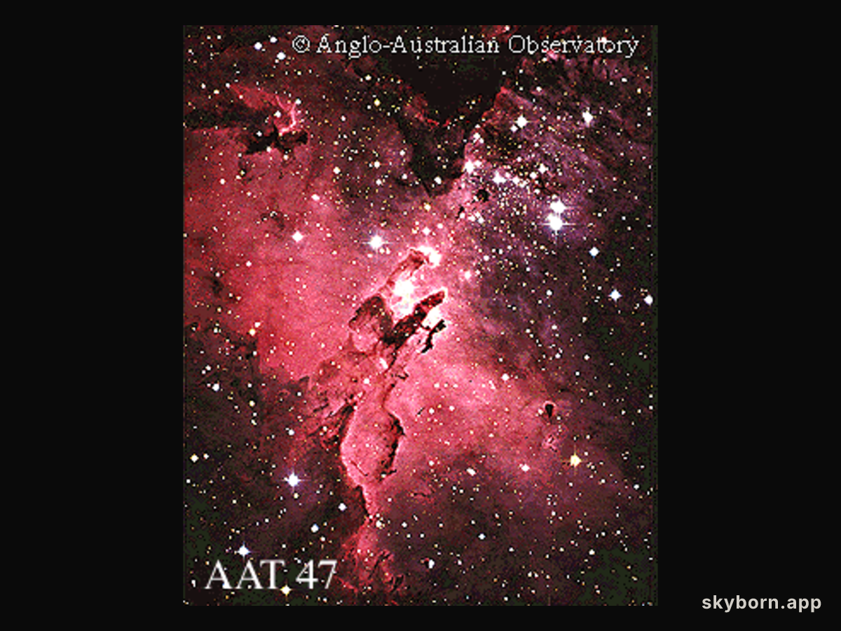 M16: Nebula With Star Cluster