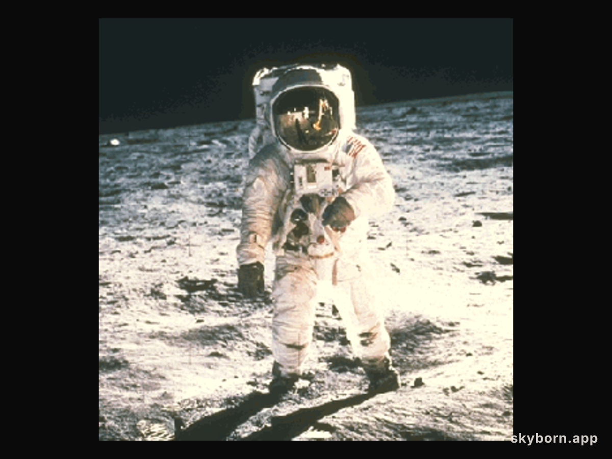 Standing on the Moon
Credit: