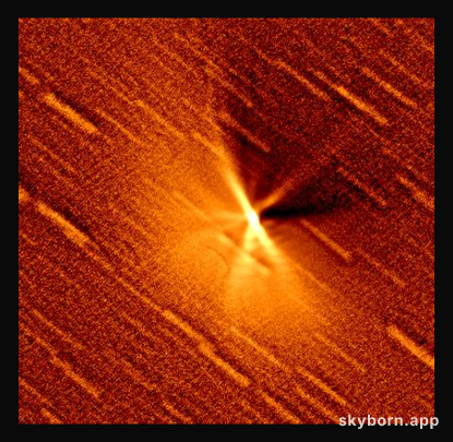 More Jets From Comet Hale-Bopp
Credit: