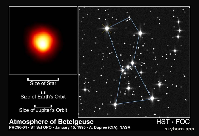 Betelgeuse, Betelgeuse, Betelgeuse

Credit:
